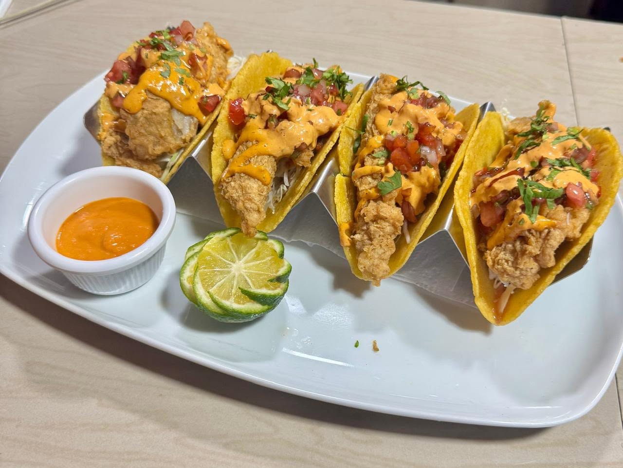 Tacos de Pescado Crispy
